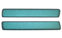 1962-64 ARM REST PADS, AQUA