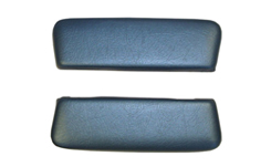 1962-64 ARM REST PADS, REAR, BEL AIR, BLUE