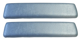 1962-64 ARM REST PADS, FRONT, BEL AIR, BLUE