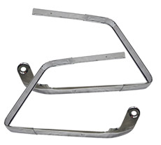 1962-64 BUCKET SEAT CHROME (does both seats)(inner piece straight) (6 pc set) available jan 2017
