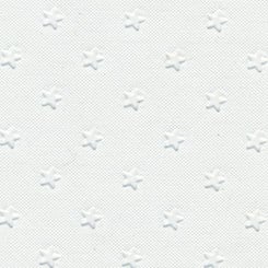 1962-64 HEADLINER WITH SAIL PANELS, PRE-ASSEMBLED, 2DR HT, STAR, WHITE