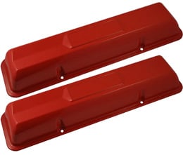 1962-66 VALVE COVERS, PAINTED, SMALL BLOCK 327