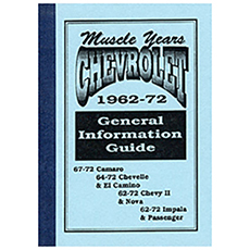 1962-72 GENERAL INFORMATION GUIDE (ea)