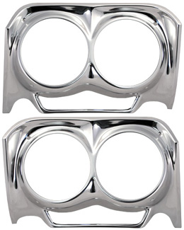 1962 HEADLIGHT BEZELS