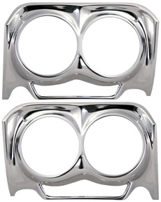 1962 HEADLIGHT BEZELS