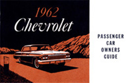 1962 OWNERS MANUAL (ea)