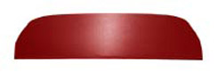 1962 REAR DECK SHELF,  2DR HT, RED