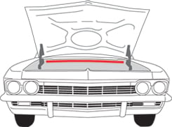 1963-64 HOOD TO COWL SEAL (ea)