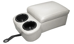 1963-66 SEAT CONSOLE WHITE (EA)