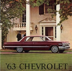 1963 COLOR SALES BROCHURE (ea)