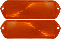 1963 PARKING LIGHT LENS AMBER
