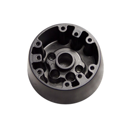 1964-66 SPORT STEERING WHEEL HUB, FOR 2 SPOKE WHEEL