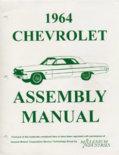 1964 ASSEMBLY MANUAL (ea)