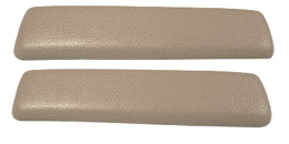 1964 ARM REST PADS, FRONT, BEL AIR, FAWNM REST PADS, FRONT, BEL AIR, FAWN (pr)