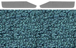 1964 DOOR PANEL CARPET, IMPALA SS, AQUA PANEL CARPET, IMPALA SS, AQUA (pr)