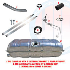 1964 GAS TANK KIT 327