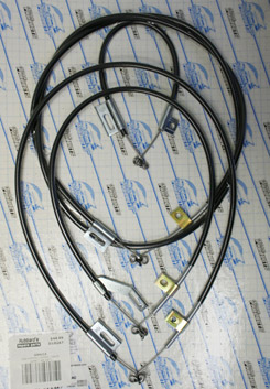 1964 HEATER CONTROL CABLES W/FACT AIR