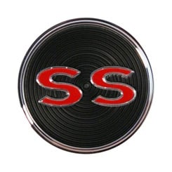 1964 CONSOLE EMBLEM, "SS"