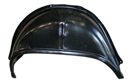 1965-66 COMPLETE OUTER & INNER WHEEL HOUSING, REAR LEFT 2 DR HT