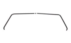 1965-66 INTERIOR REAR WINDOW TRIM, SEDAN, BLACK