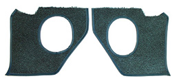 1965-66 KICK PANEL CARPET, AQUA