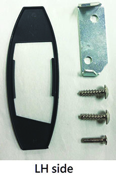 1965-1966 MIRROR GASKET KIT, LEFT