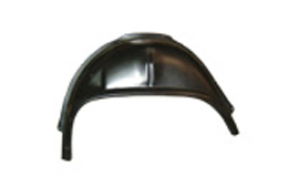 1965-66 OUTER WHEEL HOUSING, REAR LEFT, 2 DR HT