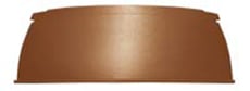 1965-66 REAR DECK SHELF, 2DR HT, SADDLE