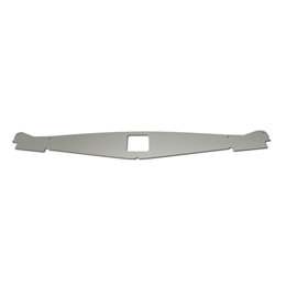 1965-66 RADIATOR SUPPORT FILLER PANEL, SILVER SATIN