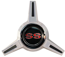 1965-66 WHEEL COVER SPINNER ASSEMBLY, "SS"