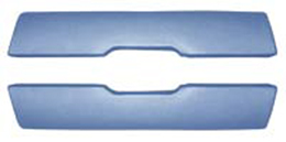 1965-67 ARM REST PADS, BLUE