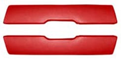 1965-1967 ARM REST PADS, RED