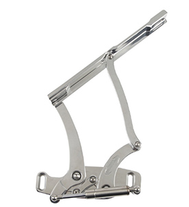 1965-1967 BILLET HOOD HINGES BRIGHT POLISHED FINISH