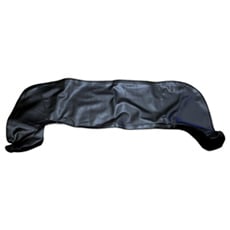 1965-68 CONVERTIBLE TOP BOOT, BLACK