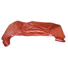 1965-68 CONVERTIBLE TOP BOOT, RED