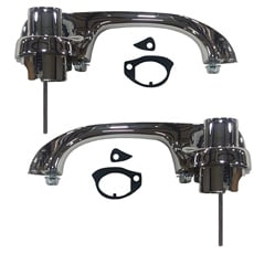 1965-1970 DOOR HANDLES,REAR 4 DOOR