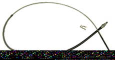 1965-70 PARKING BRAKE CABLE,REAR (ea)