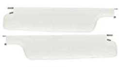 1965-70 SUNVISORS, CONV, OFF-WHITE