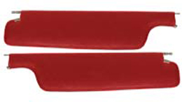 1965-70 SUNVISORS, CONV, RED