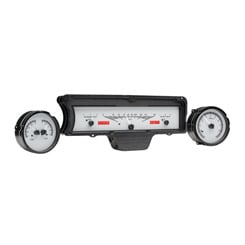 1965 DIGITAL DASH, WITH SILVER FACE AND RED LIGHTING