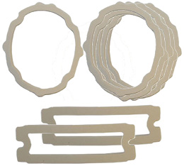 1965 PARKING/TAIL LIGHT LENS GASKETS