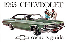 1965 OWNERS MANUAL (ea)