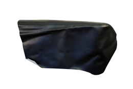 1965 REAR ARM REST COVERS, 2DR HT, IMPALA, BLACK