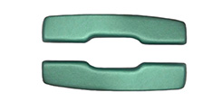 1966-67 ARM REST PAD BELAIR, FRONT, AQUA