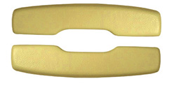 1966-67 ARM REST PAD BELAIR, FRONT, GOLD