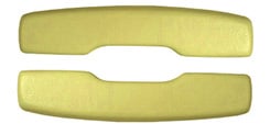 1966-67 ARM REST PAD BELAIR, FRONT, IVEY GOLD