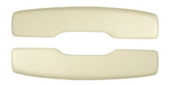 1966-67 ARM REST PAD BELAIR, FRONT, WHITE