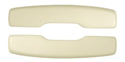 1966-67 ARM REST PAD BELAIR, FRONT, WHITE