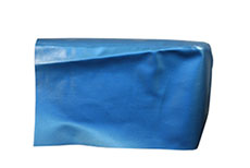 1966-67 REAR ARM REST COVERS, 2DR HT, IMPALA, BRIGHT BLUE