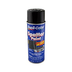 1966-76 TRUNK SPATTER PAINT, BLACK AND AQUA (ea)